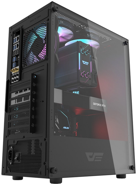 Корпус DarkFlash DK100 Black - зображення 5
