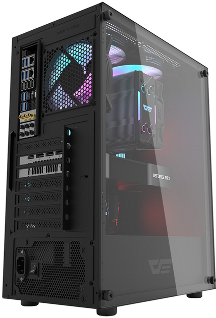 Корпус DarkFlash DK100 Black - зображення 6