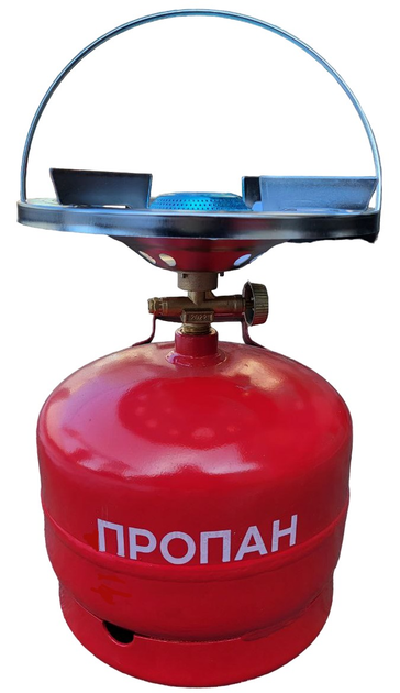 Газовый баллон 5 литров в комплекте с горелкой 50000000005 – фото ...