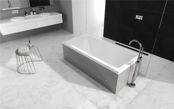 Ванна акрилова Radaway Mirella 170x75 + ніжки WA1-48-170x075 - зображення 3