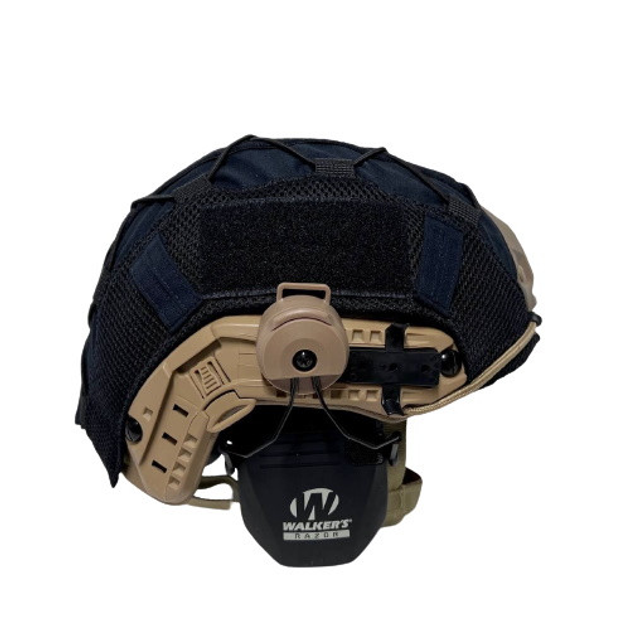Кавер (чехол) для баллистического шлема (каски) Fast Mandrake черный MS - изображение 1