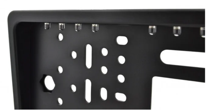 Камера заднего вида в рамке номерного знака 16 LED HD CCD Night Vision R314 - изображение 4