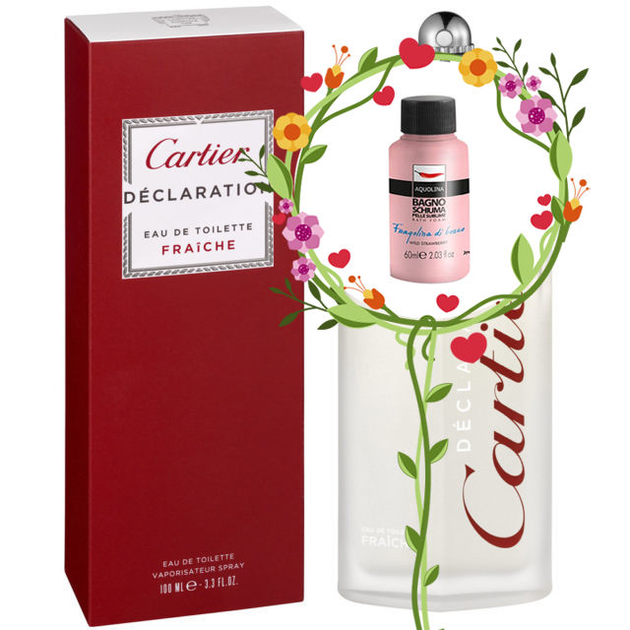 CARTIER DECLARATION FRAICHE EDT SPRAY 100