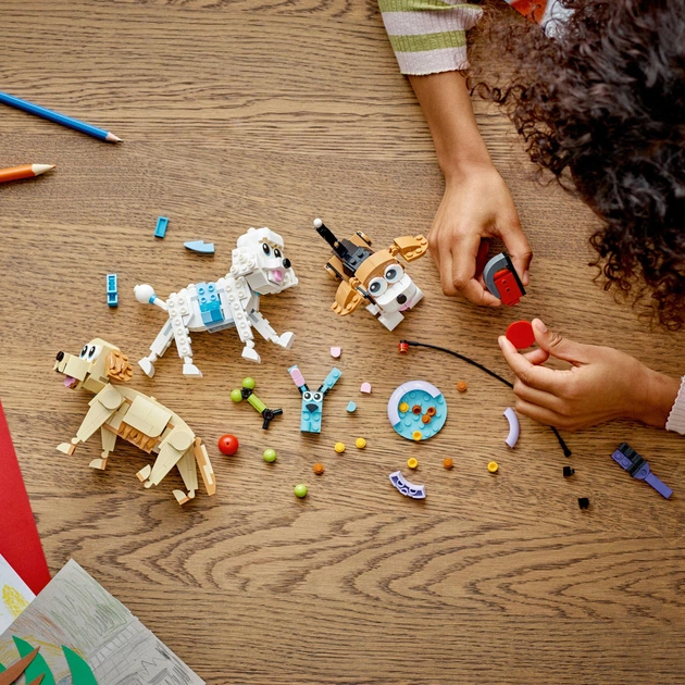 Zestaw klocków LEGO Creator Urocze psiaki 475 elementów (31137) - obraz 7
