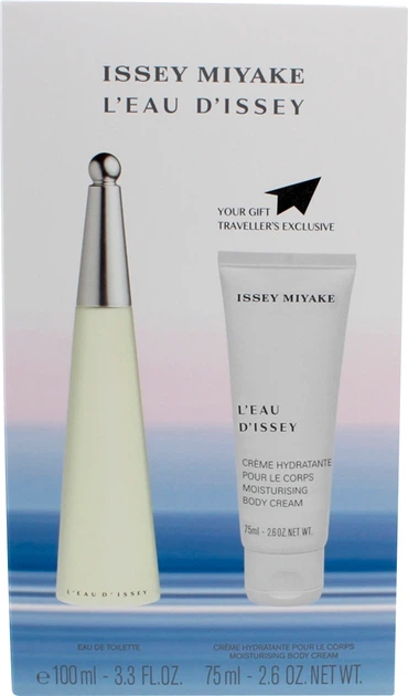 Zestaw damski Issey Miyake L'Eau D'Issey Woda toaletowa 100 ml + Balsam do ciała 75 ml (3423478501058) - obraz 3