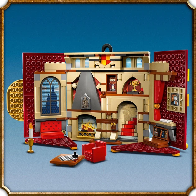 Конструктор LEGO Harry Potter Прапор гуртожитку Ґрифіндор 285 деталей (76409) - зображення 3