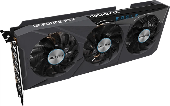 Видеокарта Gigabyte PCI-Ex GeForce RTX 3060 Ti EAGLE OC 8GB GDDR6X