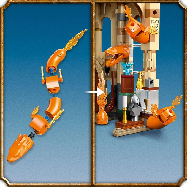 Zestaw klocków LEGO Harry Potter Hogwart: Pokój życzeń 587 elementów (76413) - obraz 4