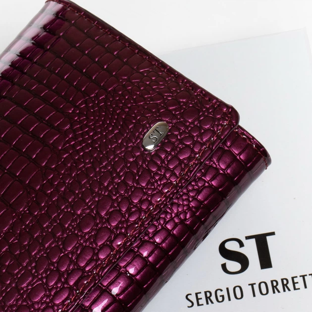 Женский кожаный кошелек SERGIO TORRETTI LR W501-2 сиреневый - Фото 3 Женский кожаный кошелек SERGIO TORRETTI LR W501-2 сиреневый - изображение 3