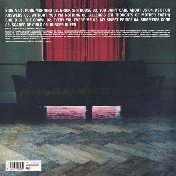 Виниловая пластинка Placebo: Without You I M Nothing (LP0109