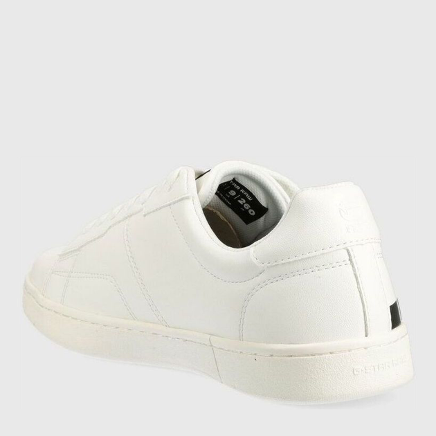 Sneakersy męskie do kostki G-Star Raw Cadet Lea Lgo 2312-002523-1909 46 Biały/Czarny (8720656548399) - obraz 3