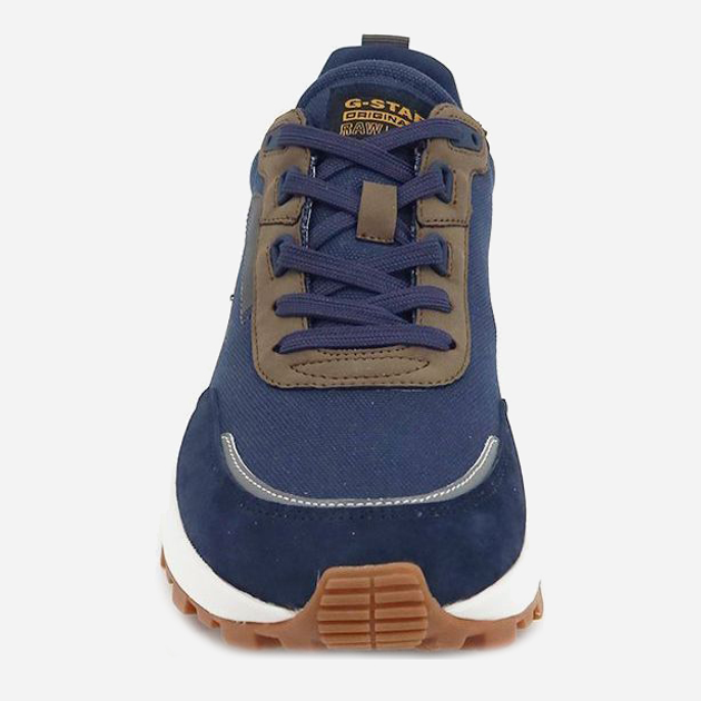 Buty sportowe męskie G-Star Raw Theq Run Lgo Cvs 2312-004538-7303 43 Ciemnogranatowe (8720656567727) - obraz 4