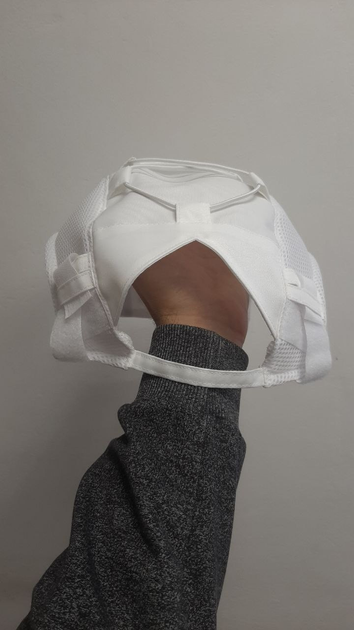 Кавер-чехол для шлема Fast-Mich с сеткой белый - изображение 1
