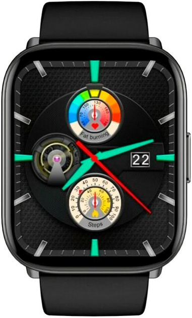 Smartwatch Oromed Smartwatch ORO Fit Pro GT Czarny (AKGOROSMA0032) - obraz 2
