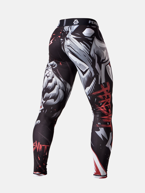 Компрессионные штаны Battle Bear MMA Leggings L Цвет Красный (501220-846-L) - изображение 4