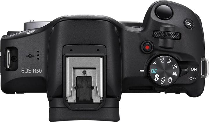 Фотоапарат Canon EOS R50 Body Black (5811C029AA) - зображення 6