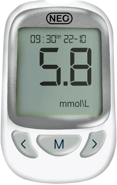 Система для контроля уровня глюкозы в крови Newmed Neo (белый) (MSL0217W) - изображение 1