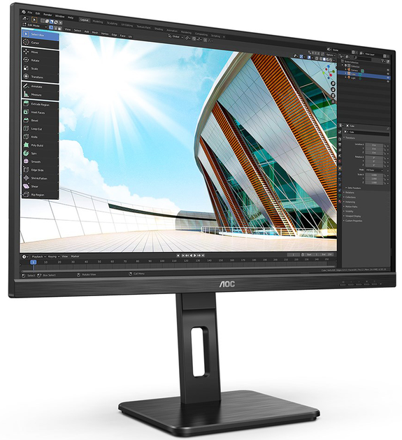 Монітор 27" AOC 27P2Q - зображення 10