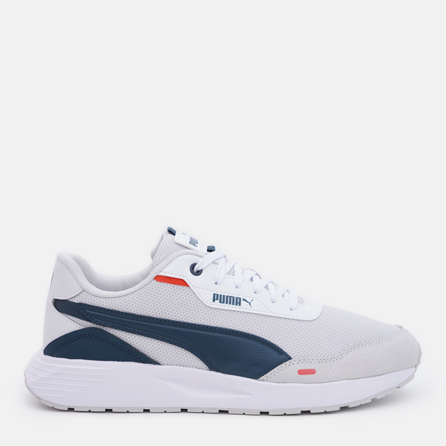 Акція на Чоловічі кросівки Puma Runtamed 38923602 42 (8UK) 27 см Feather Gray-Dark Night-Puma White від Rozetka