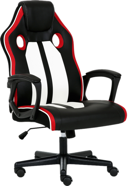 Кресло для геймеров GT RACER X-2301 Black/White/Red – купить онлайн на ...