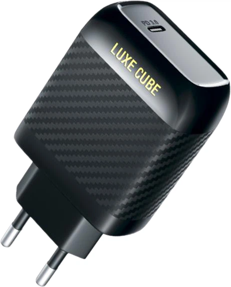 Сетевое зарядное устройство Luxe Cube Dynamic 18W (1USBx3A) Black (4446689880896) - Фото 1 Сетевое зарядное устройство Luxe Cube Dynamic 18W (1USBx3A) Black (4446689880896) - изображение 1
