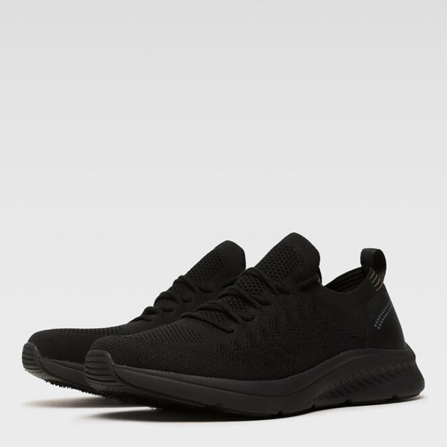 Buty sportowe męskie z siatki na platformie do kostki lekkie Sprandi MP07-01405-05 43 27.5 cm Czarne (5904862487564) - obraz 2