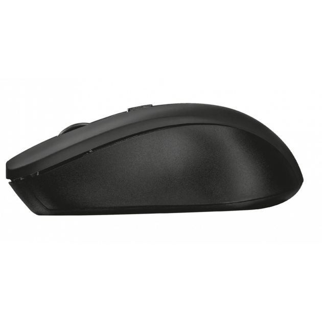 Бездротова комп'ютерна миша Trust Mydo Silent Wireless Mouse Blk 1800dpi Чорна - зображення 3