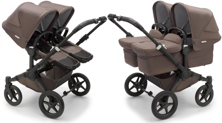 2 1 Bugaboo Donkey 5 Twin Mineral BLACK Taupe ROZETKA Mother s chick