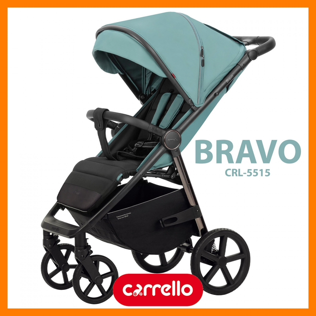 Прогулочная коляска Carrello Bravo Plus CRL-5515 (2023) Palm Green ...