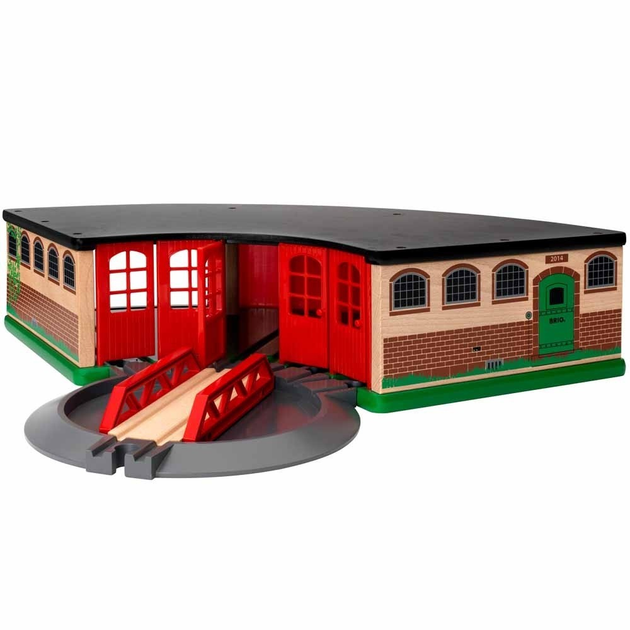 Большое депо для железной дороги BRIO (33736) – игрушки с доставкой от ...
