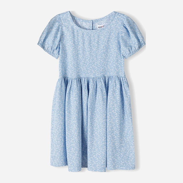 Акція на Дитяча літня сукня для дівчинки Minoti 14Dress 42 38755JNR 98-104 см Синя від Rozetka