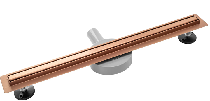 Трап для душу REA NEO SLIM PRO BRUSHED COPPER 80 див. - зображення 6