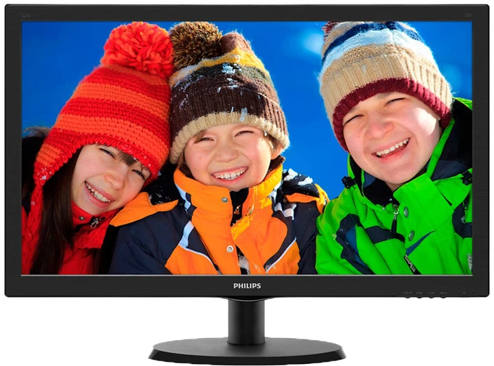 Monitor 21,5" Philips V-line 223V5LSB /00/01 - Zdjęcie 1 Monitor 21,5" Philips V-line 223V5LSB /00/01 - obraz 1
