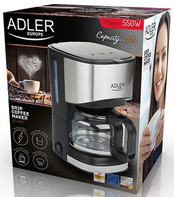 Кавоварка крапельна Adler AD 4407 - зображення 8