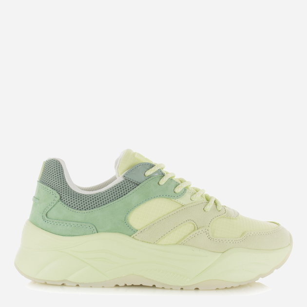 Sneakersy damskie zamszowe na wysokiej platformie kolorowe Scotch&Soda 24737839-S736 40 Miętowe (4062035226868) - obraz 1