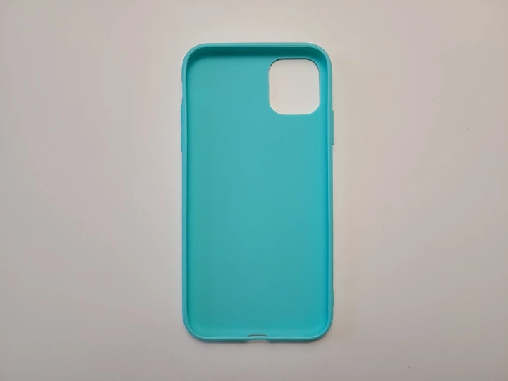 Чохол TPU Matte для iPhone 11 бампер бірюзовий - Фото 2 Чохол TPU Matte для iPhone 11 бампер бірюзовий - зображення 2