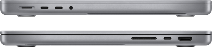 Laptop Apple MacBook Pro 14" M2 Pro 512GB 2023 (MPHE3ZE/A) Space Gray - obraz 3