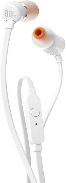 Навушники JBL T110 White (JBLT110WHT) - зображення 2