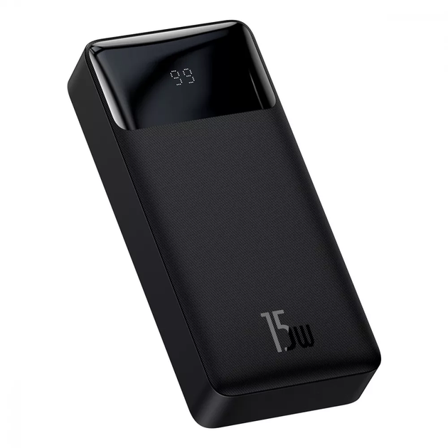 Повербанк Baseus Bipow Overseas 15W 20000mAh Black - изображение 3