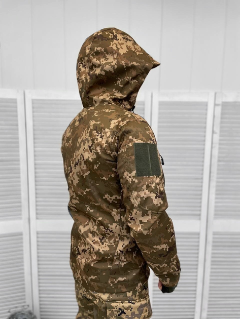 Куртка тактична XL Софтшел Піксель - зображення 2