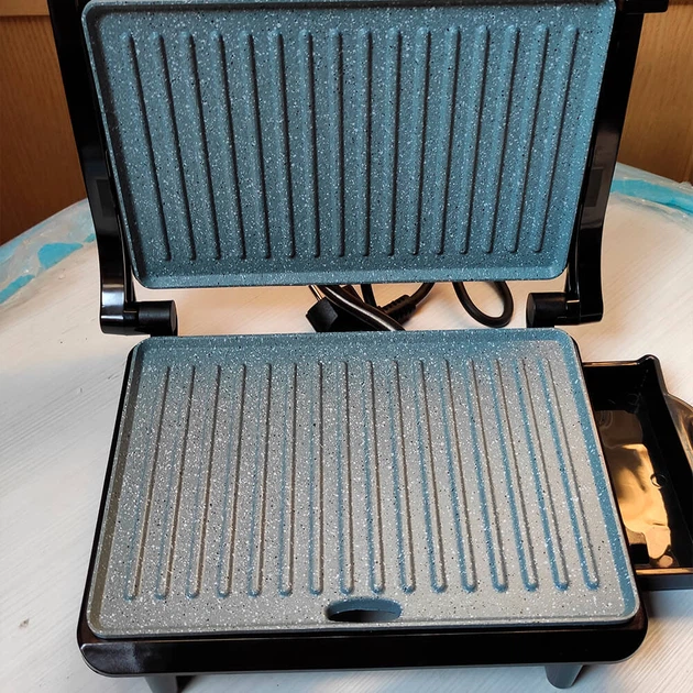 Гриль CECOTEC Rock’nGrill 1500 Rapid - Б/В - зображення 2