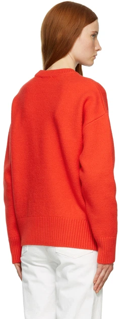 Светр No Brand de Coeur Oversize Sweater Red M - Фото 3 Светр No Brand de Coeur Oversize Sweater Red M - зображення 3