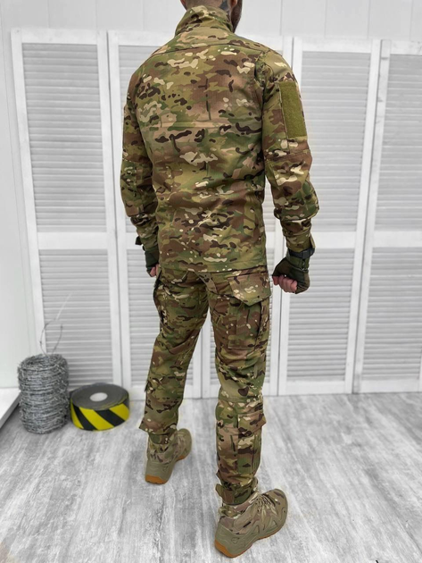 Тактичний військовий костюм Статутний ГОСТ, ( Кітель + Штани ), Камуфляж: Мультикам, Розмір: 50/4 - зображення 2