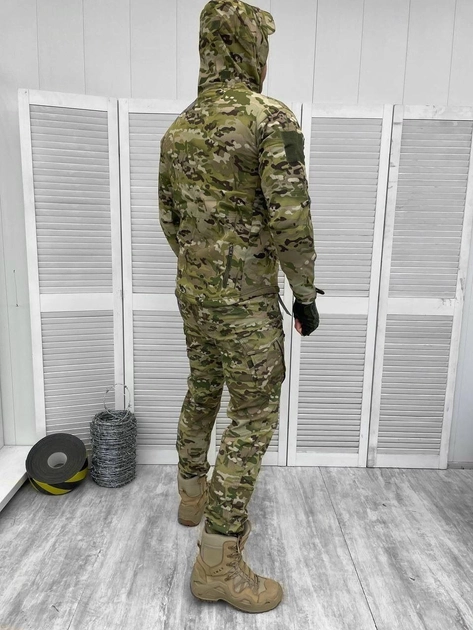 Тактичний військовий костюм Attac ( Куртка + Штани ), Камуфляж: Мультикам, Розмір: L - зображення 2