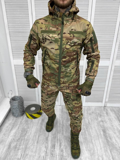 Тактический военный костюм Signal, ( Куртка + Штаны ), Камуфляж: Мультикам, Размер: M - изображение 1
