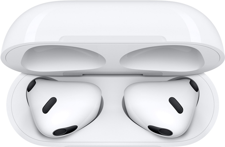 Навушники Apple AirPods with Lightning Charging Case 2022 (3-е покоління) (MPNY3) - зображення 3