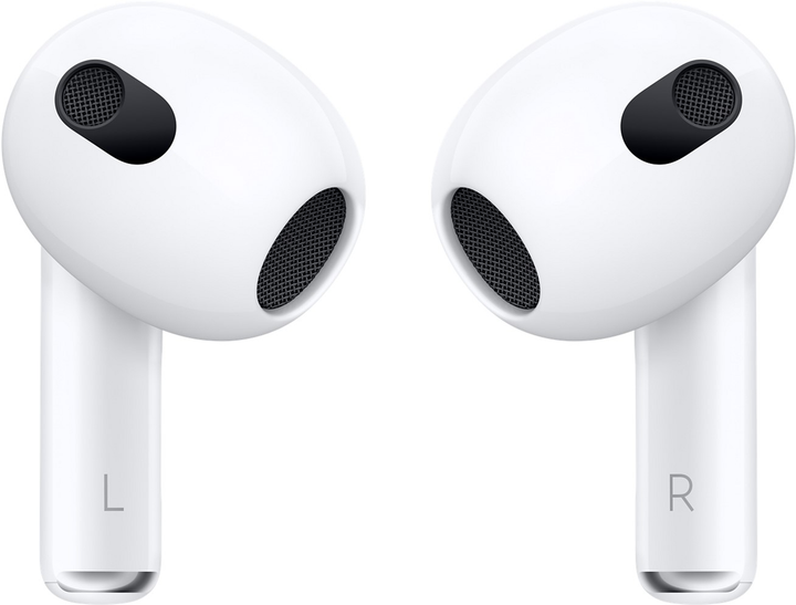 Навушники Apple AirPods with Lightning Charging Case 2022 (3-е покоління) (MPNY3) - зображення 4