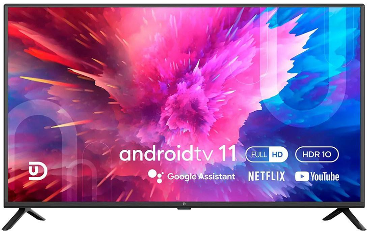 Телевізор UD 40" 40F5210 Full HD, D-LED, Android 11, DVB-T2 HEVC (TVAUD-LCD0003) - зображення 1