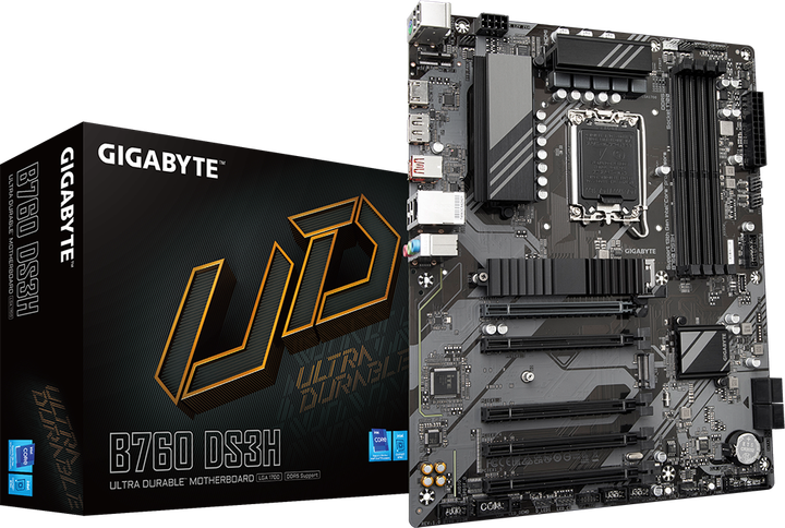 Материнская плата Gigabyte B760 DS3H (s1700, Intel B760, PCI-Ex16) - изображение 4