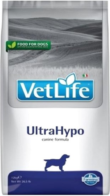 Sucha karma dla psa Farmina Vet Life Ultrahypo 12 kg (8010276025449) - obraz 1